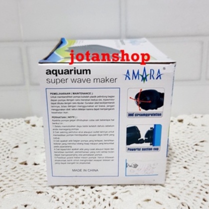 Amara WP400M Wave Maker mesin gelombang ombak WP 400 M 400M Aquarium Aquascape