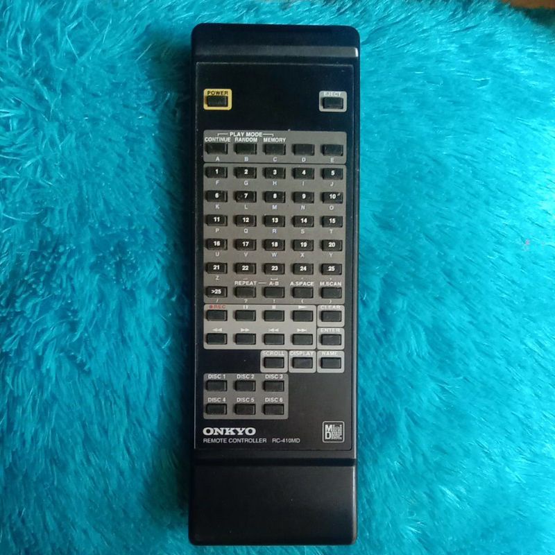 REMOTE MINI DISK ONKYO
