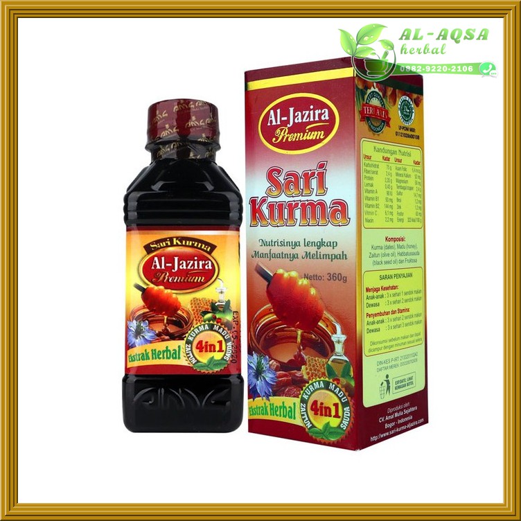 

Sari Kurma Al - Jazira Premium (3in1)