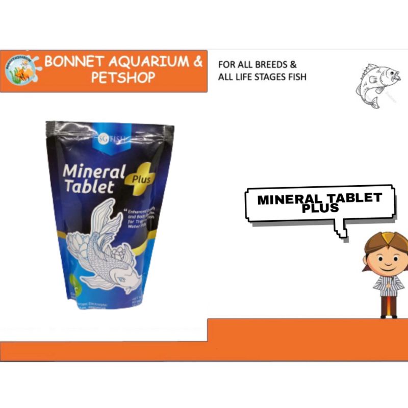 

MINERAL TABLET BY SGFISH GARAM IKAN PREMIUM