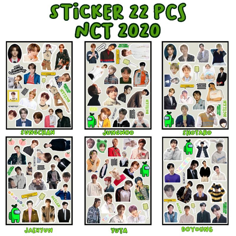 

STIKER ANTI AIR NCT KPOP