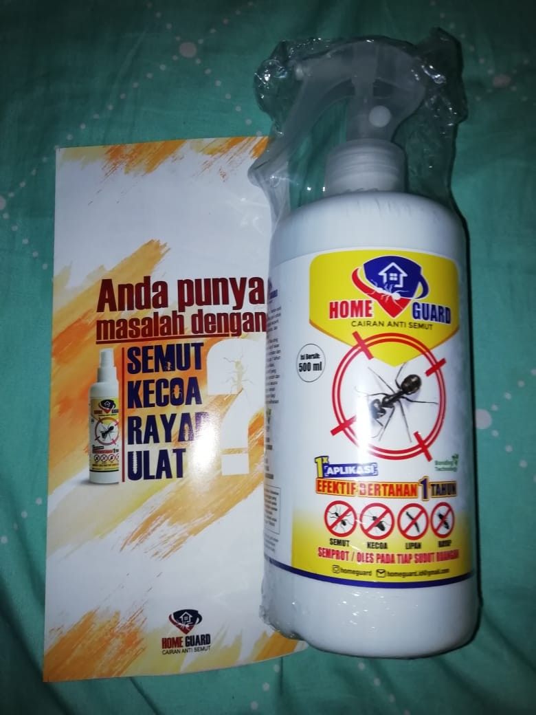 Cairan Anti Semut Kecoa Serangga Homeguard 500ml Home Guard