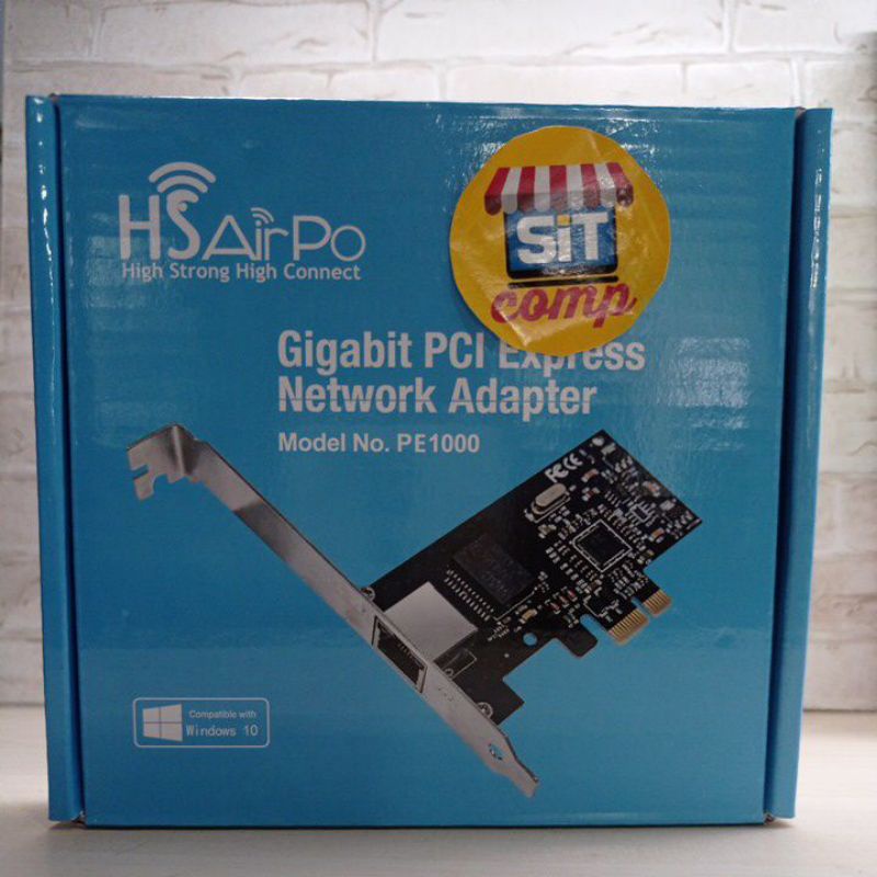 Pci LAN CARD Express HS AirPo PE1000 GIGABIT PCI E