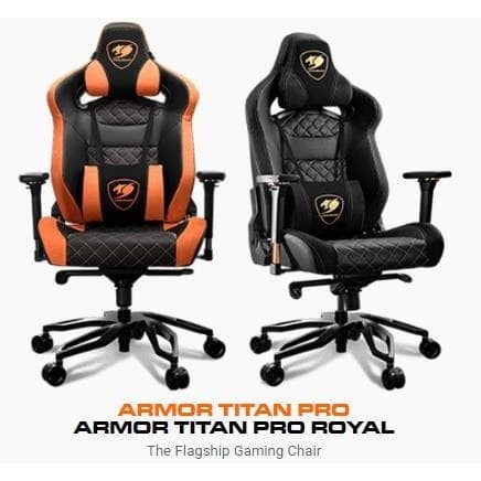 Kursi Cougar Armor Titan Pro - Cougar Armor Titan Pro Royal - Kursi Gaming XXL Cougar Titan Pro