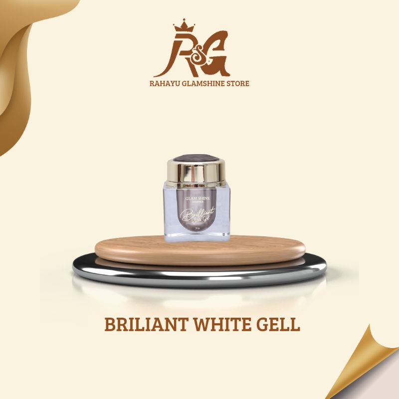 Glamshine Briliant White Gell / serum glamshine / anti aging / glamshine