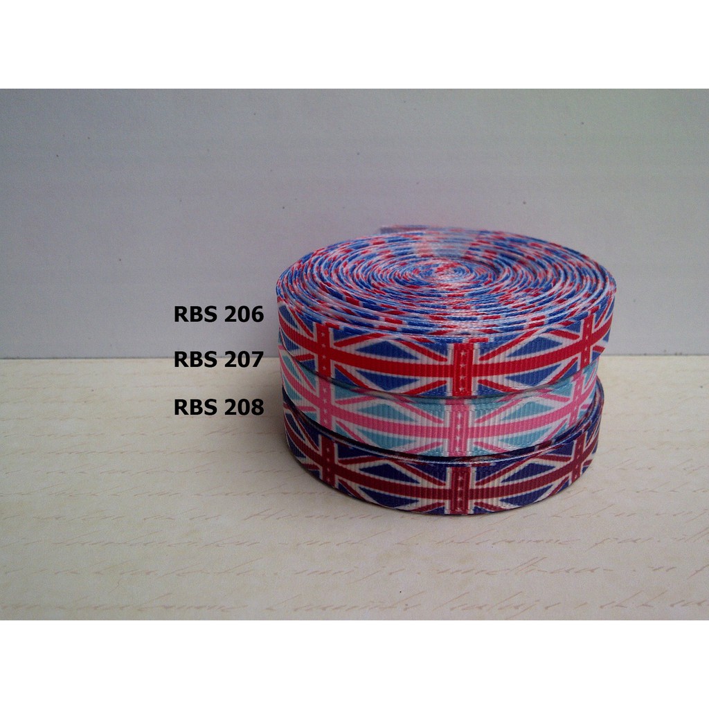 

[10 YARD] PITA GROSGRAIN MOTIF SALE RBS 206,207,208
