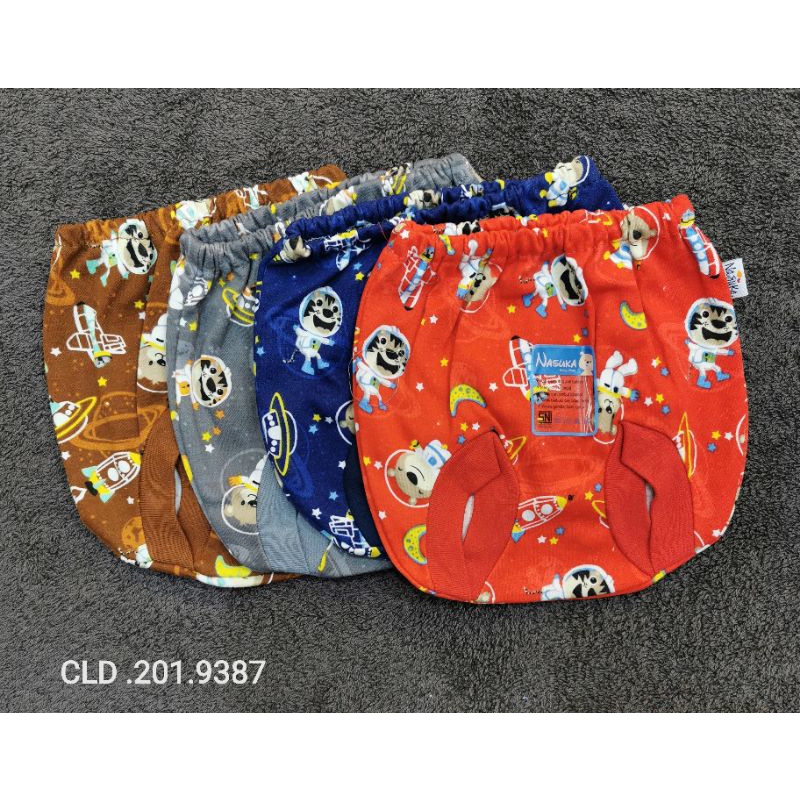Baju bayi 0-3m NASUKA halus isi 3/ Baju bayi new born / baju bayi Premium-2pc. cln Pop space