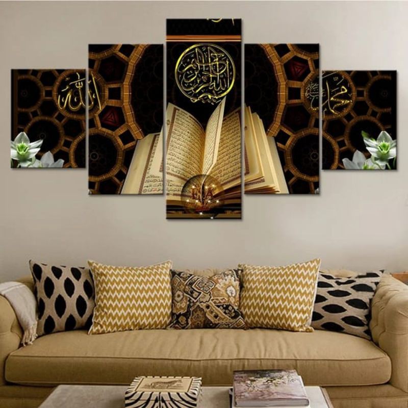 Toko Grosir Produsen Homedecor Kaligrafi Elegan Kaligrafi Motif Al-qur'an xLeZb3tLYA9jd