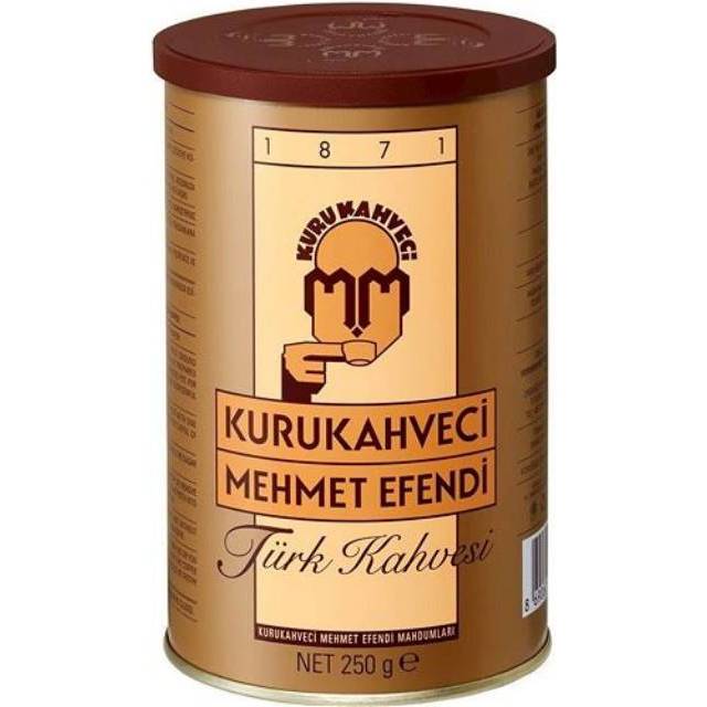 

Kopi Turki Asli Kaleng Mehmet Efendi Kuru Kahaveci l Turkish Coffee I Turk Kahve