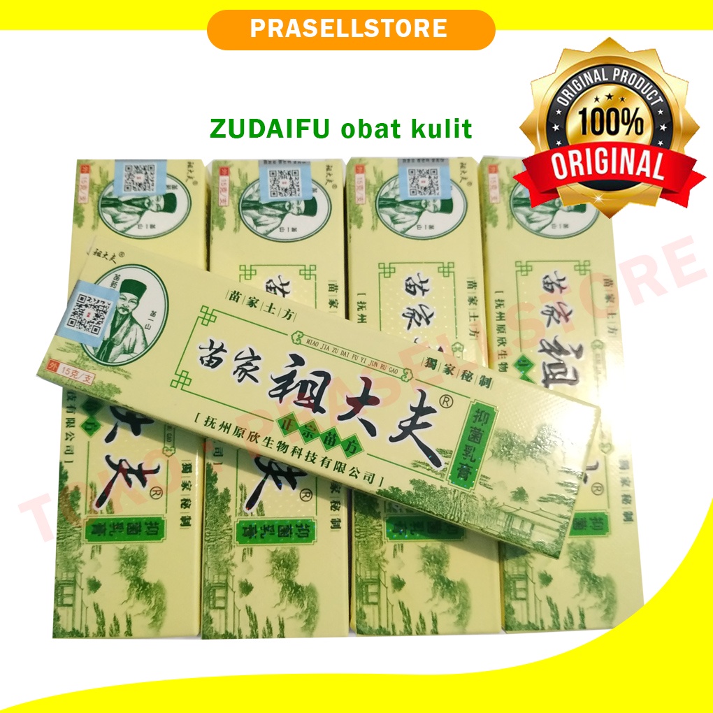 Salep ZUDAIFU salep kulit | Obat gatal Paling Ampuh Atasi jamur kurap Kudis 100% Original