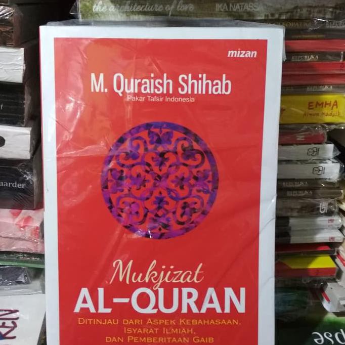 Buku Mukjizat Alquran Penulis Prof. Dr. M. Quraish Shihab