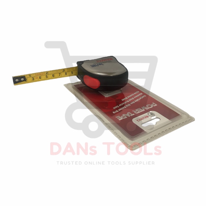 Meteran BULLOCKS Stainless Steel Protector Case - Power Measuring Tape