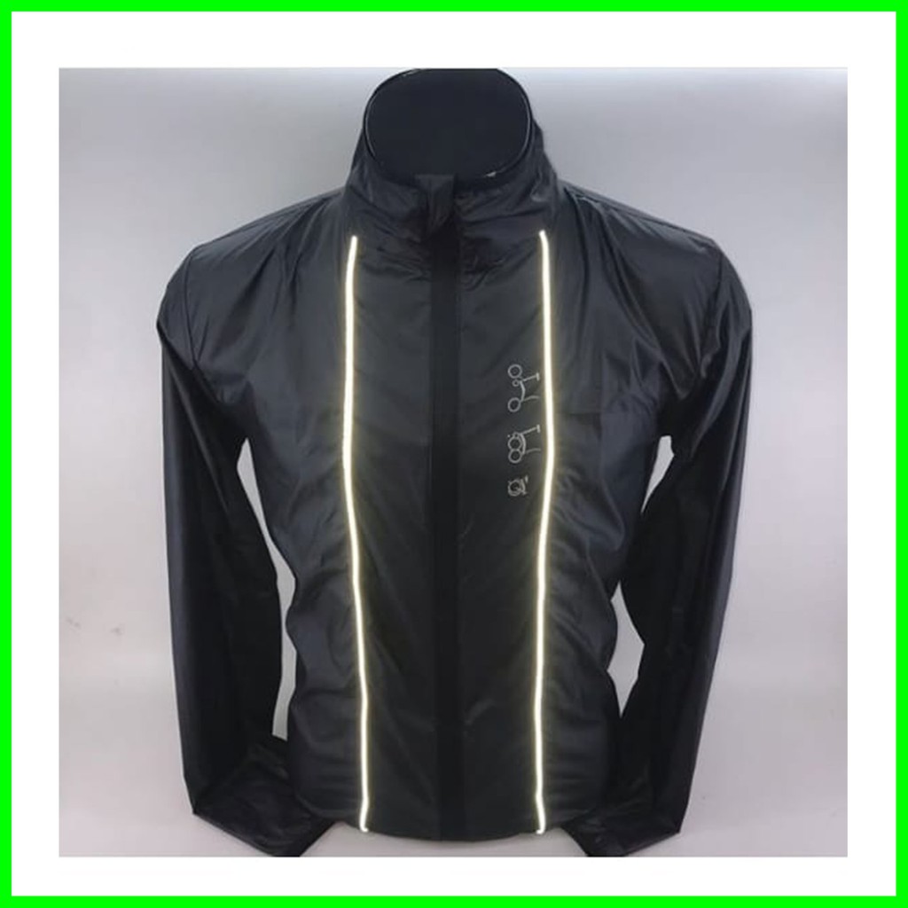 Brompton Jacket - Jaket Brompton Sepeda Lipat - Jaket Sepeda Hitam