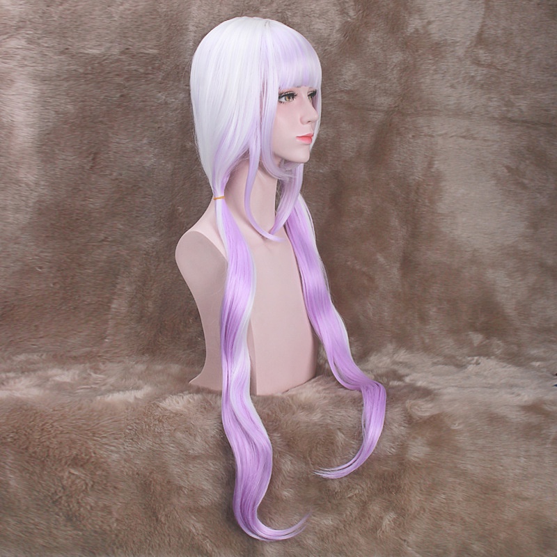 LOL-128 wig rambut palsu daily lolita cosplay miss kobayashi kanna kamui pastel purple ungu