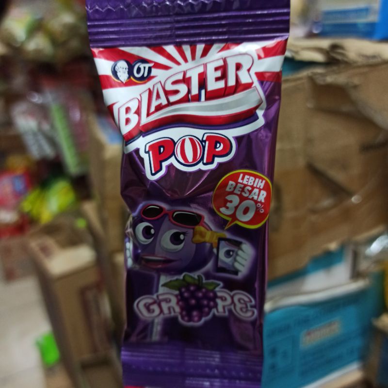 

Permen Lolipop Blaster Pop Grape Anggur