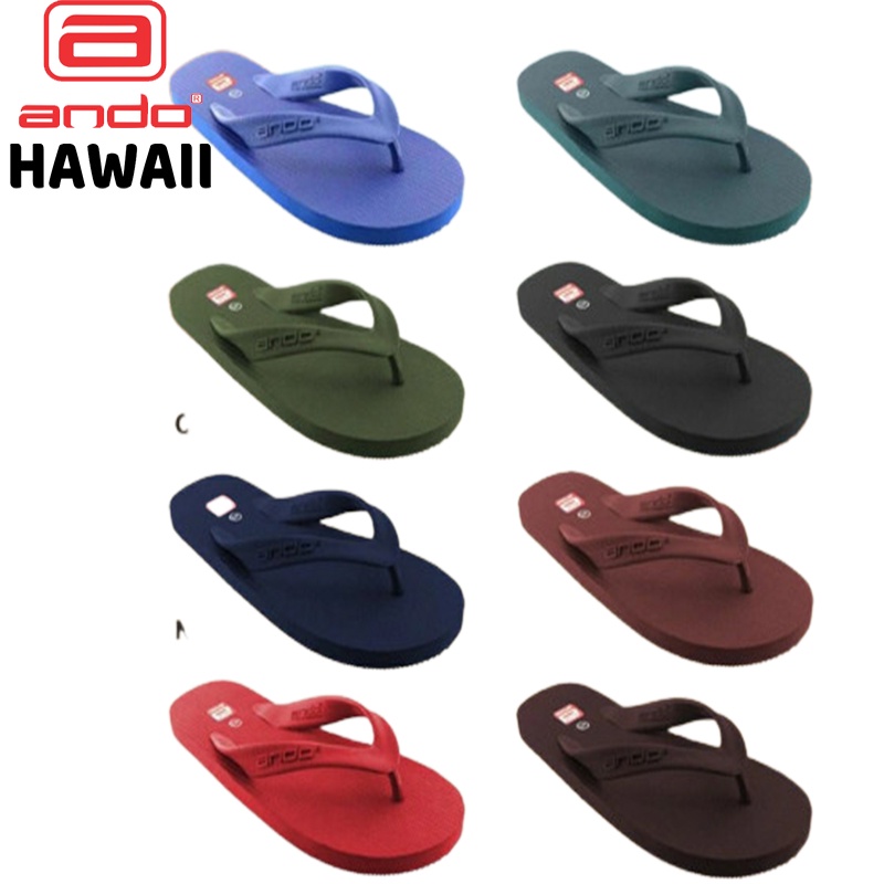 (ORIGINAL) ANDO HAWAII / Sandal Jepit Fashion Trendy / Sendal Japit Ando