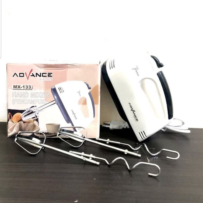 Hand Mixer Advance 100 Watt 7 Speed Pengaduk Adonan Kue Roti