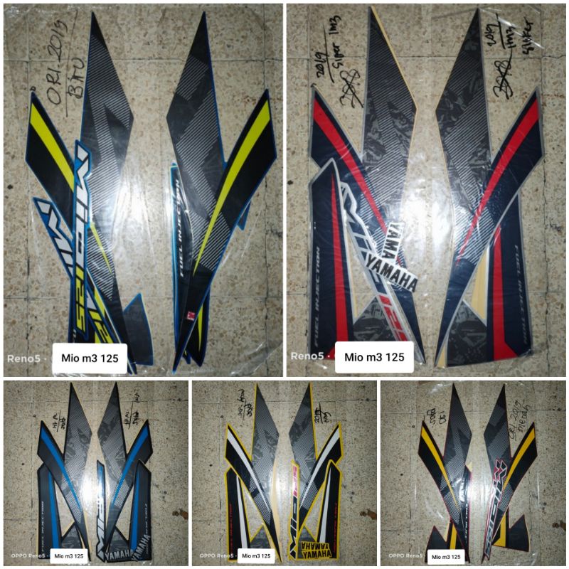 striping sticker yamaha Mio M3 125 2019