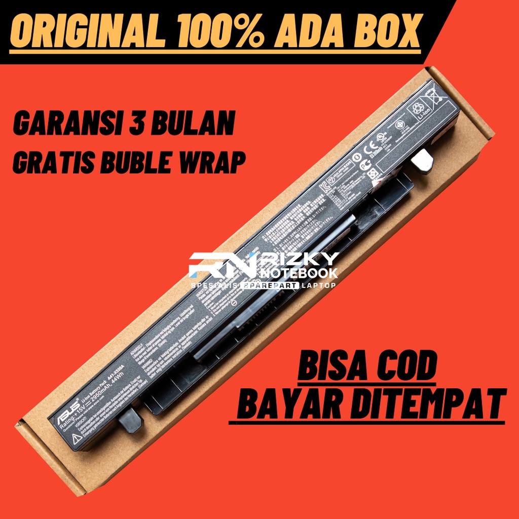 Baterai Laptop ASUS A450 A550 F450 F550 K450 K550 P450 P550, R409 R510, X450 X450C X450CA x450V X450