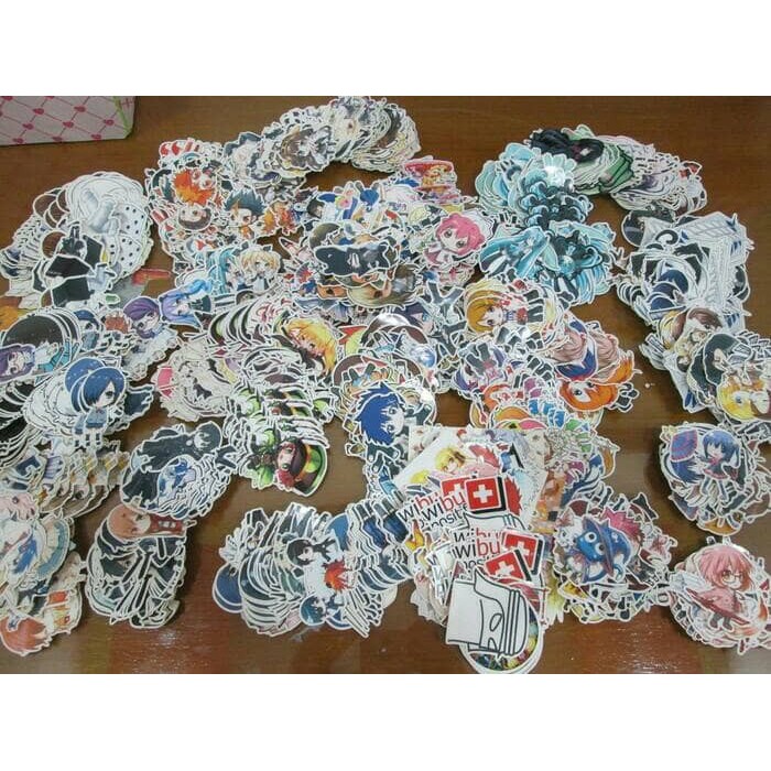 Sticker Cutting Anime / Kpop Custom (Gambar Bebas)