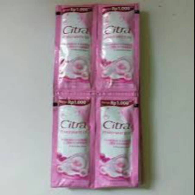Citra body lotion pearly white sachet