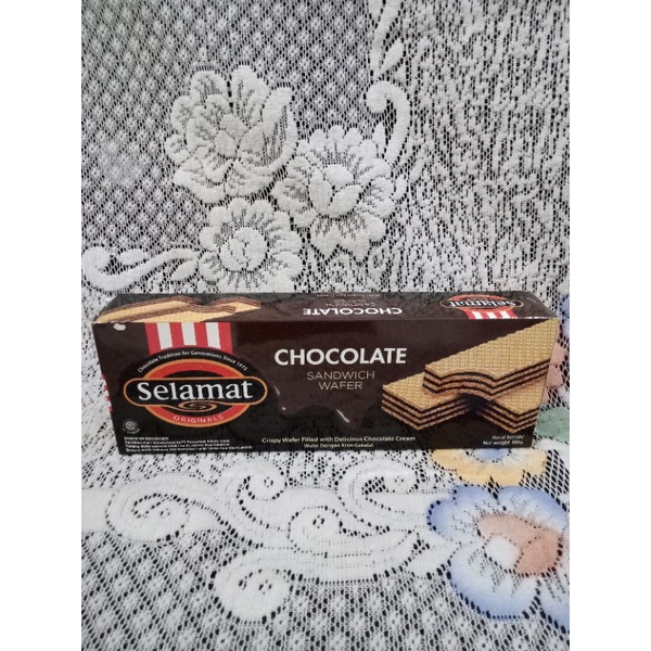 

Selamatkan Sandwich Wafer Chocolate 198gr