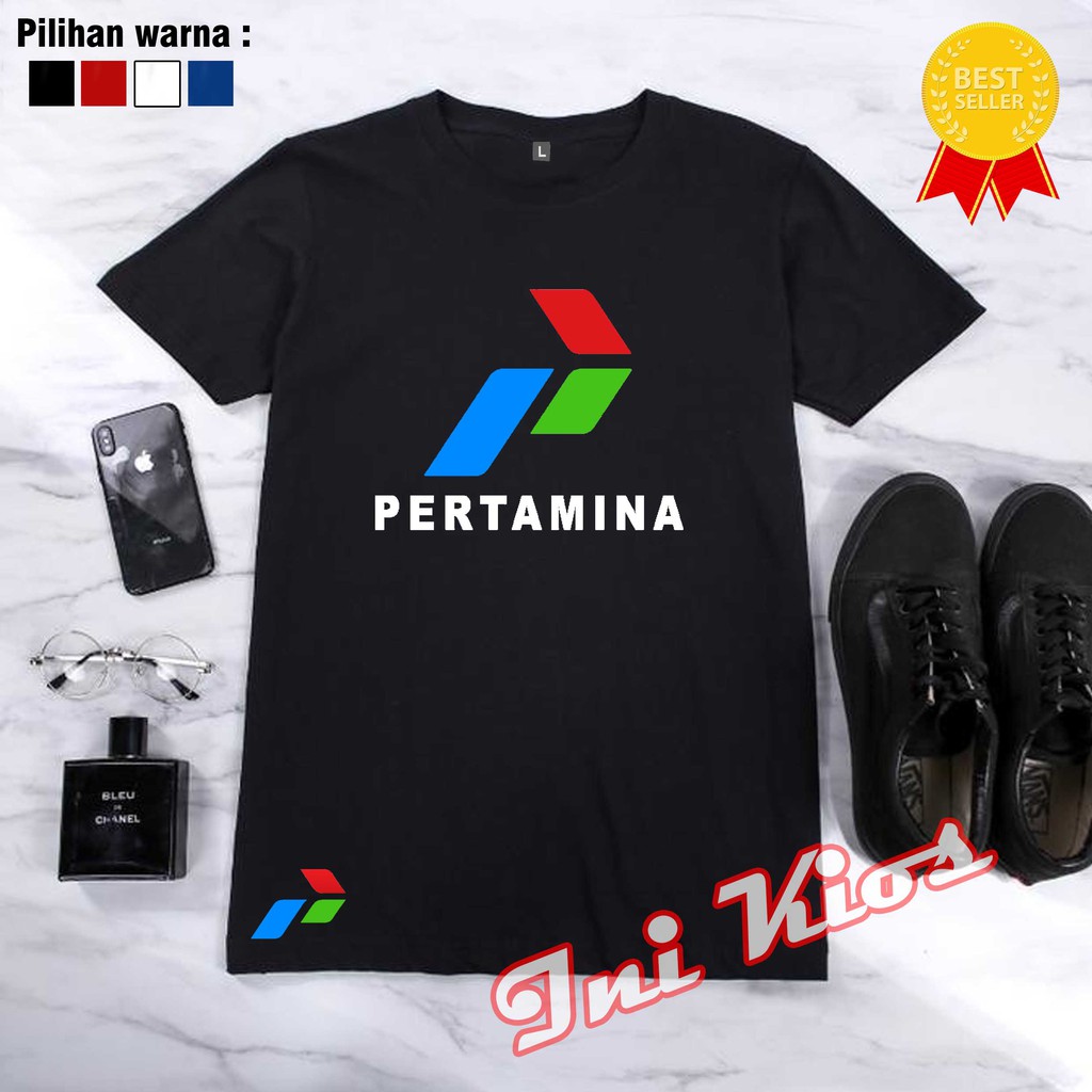 KEREN Baju Kaos PERTAMINA keren pria wanita Custom DISTRO NEW PERTAMINA