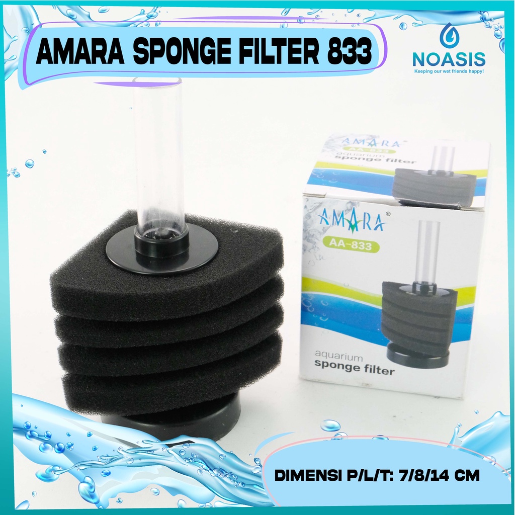 AMARA SPONGE FILTER / BIOFOAM BIO FOAM AA 833 AA-833