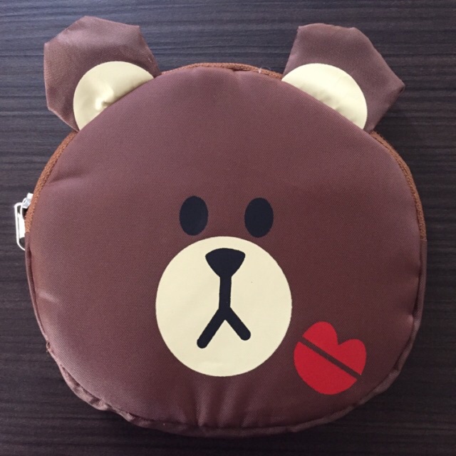 Tas Lipat Brown Line