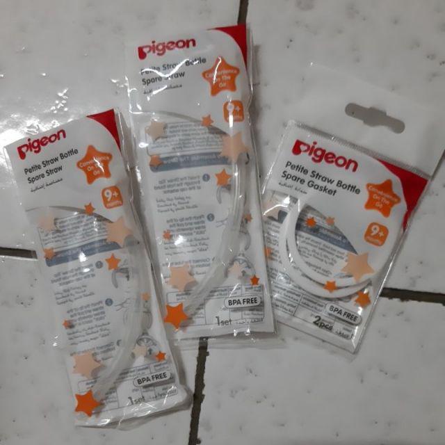 PIGEON Petite Straw Bottle - Spare Straw | Shopee Indonesia