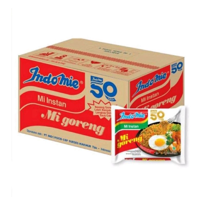 

Indomie Goreng 1 dos isi 40 bkgs