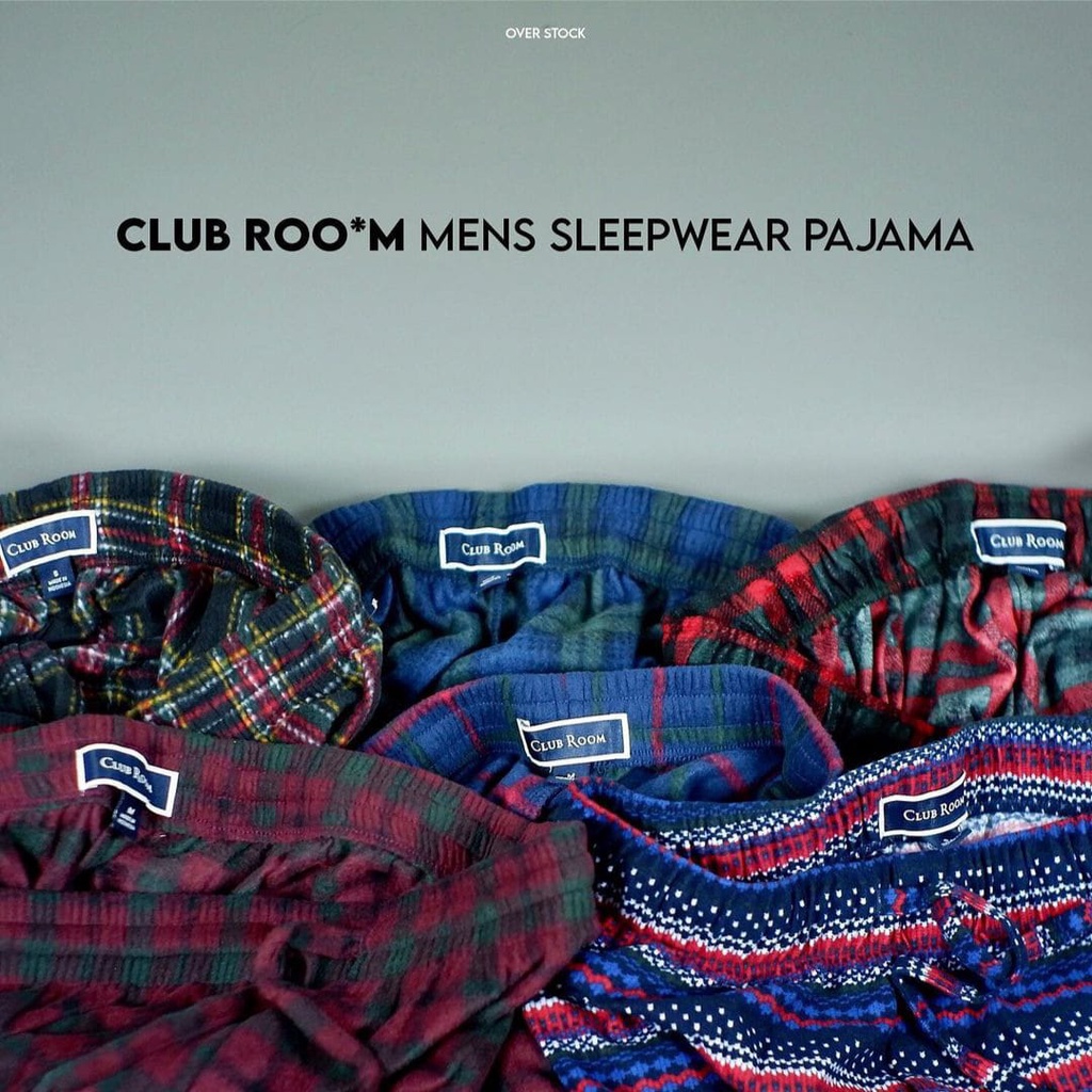 Club Roo*m Sleepwear Pajama Mens