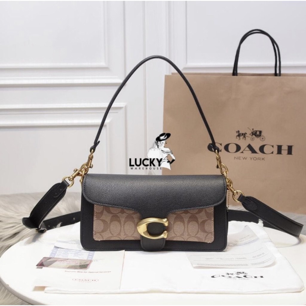 Coach Tabby Shoulder Bag 26 In Signature Canvas - ORIGINAL 100%