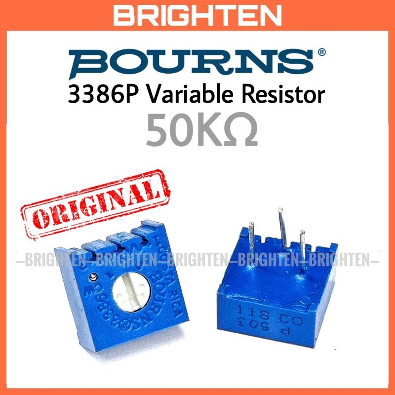 BOURNS 3386P VR 50K ohm Trimpot 3386 50Kohm Variable Resistor