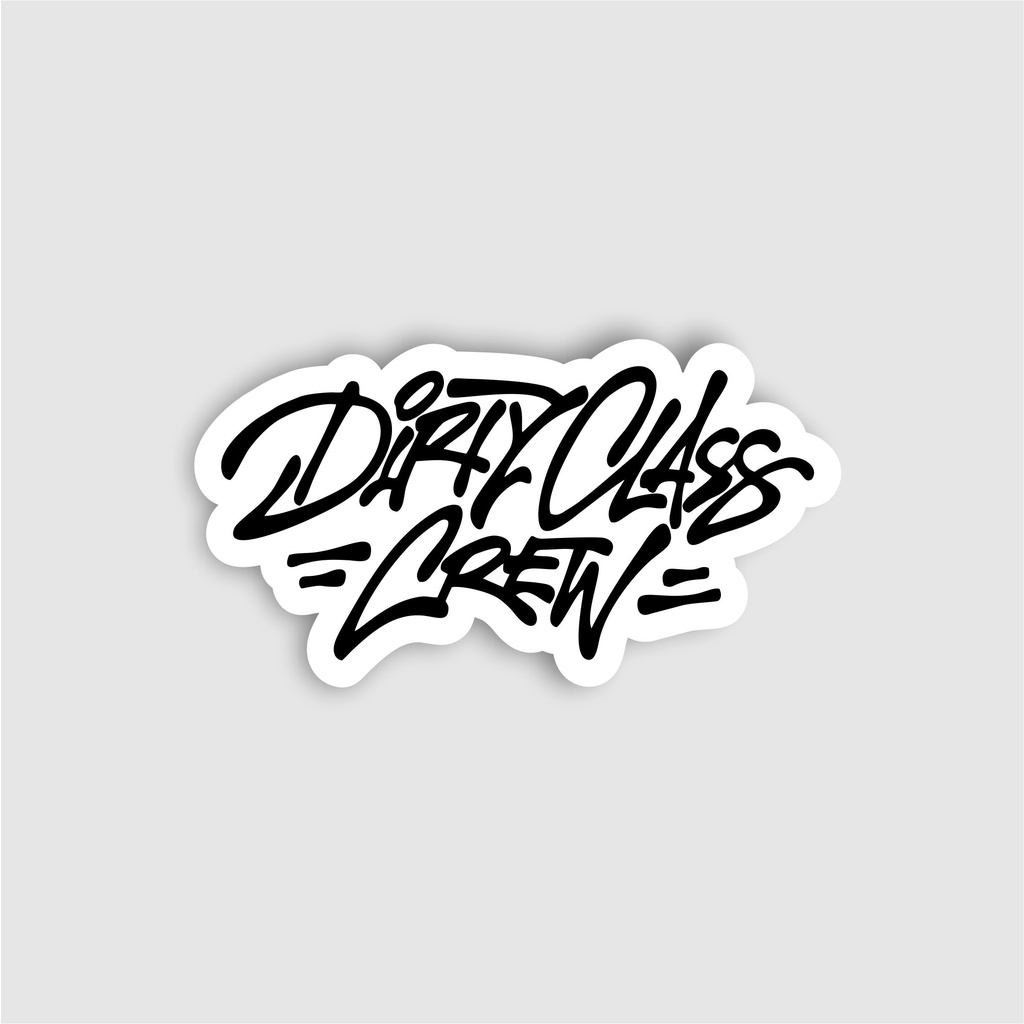 

Stiker Sticker Brand Distro Vinyl Logo Dirty Class Skate surf Band Grafiti pop art Case Phone Tumblr Laptop Casing Striping Aesthetic Journal Hype Dinding Waterproof Clothing