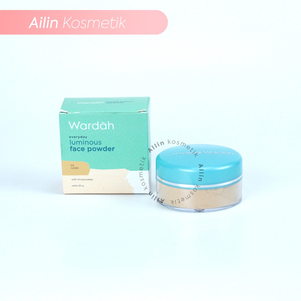 Wardah Everyday Luminous Series | Face Powder | Creamy Foundation | Compact Powder by Ailin Kosmetik