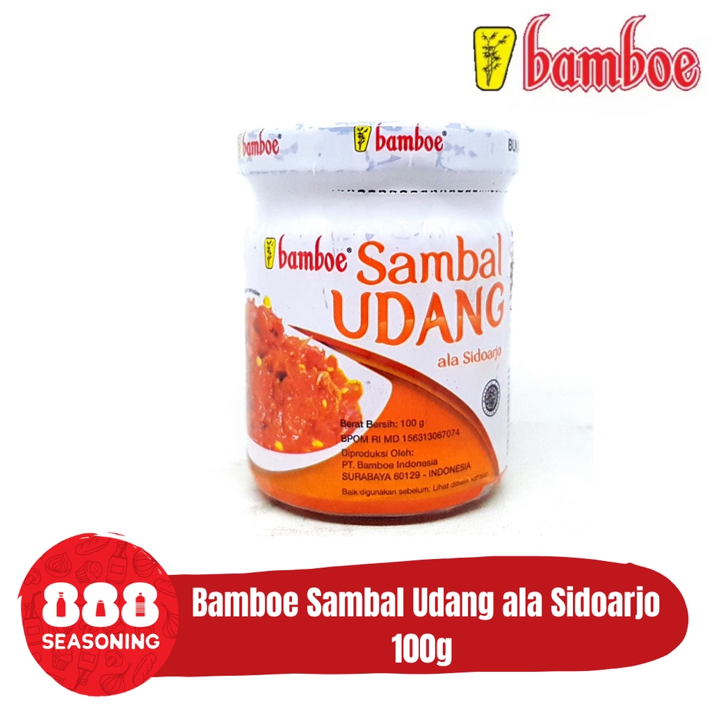 

BAMBOE SAMBAL UDANG ALA SIDOARJO BOTOL 100g