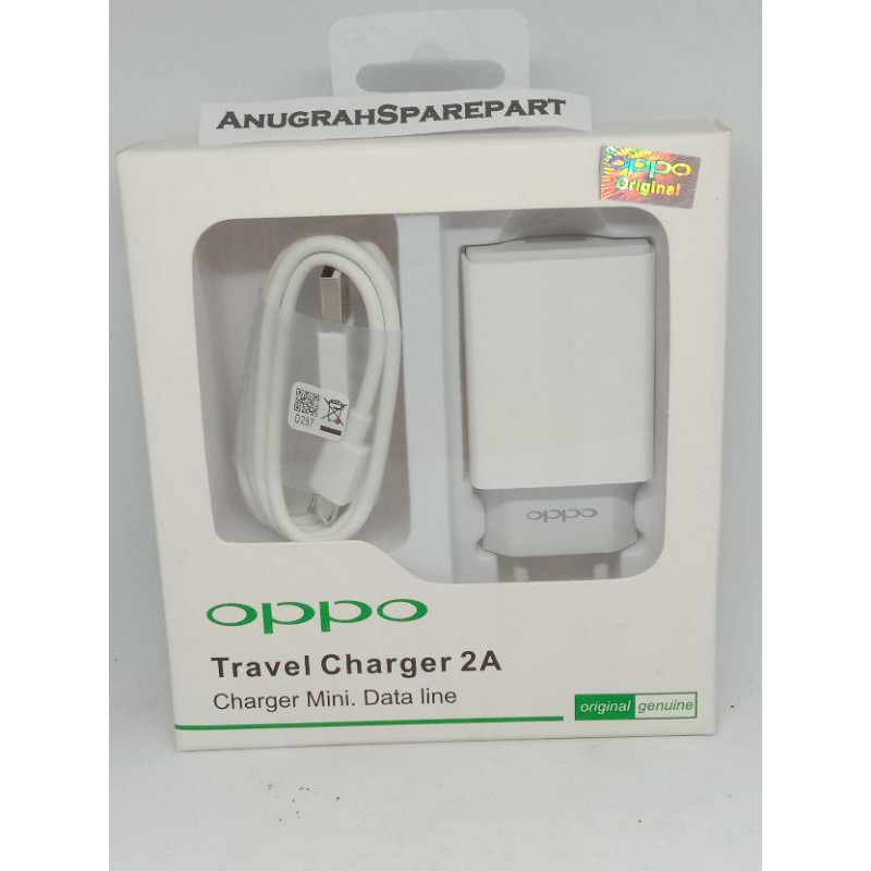 TRAVEL CHARGER OPPO 2A AK933 ORIGINAL