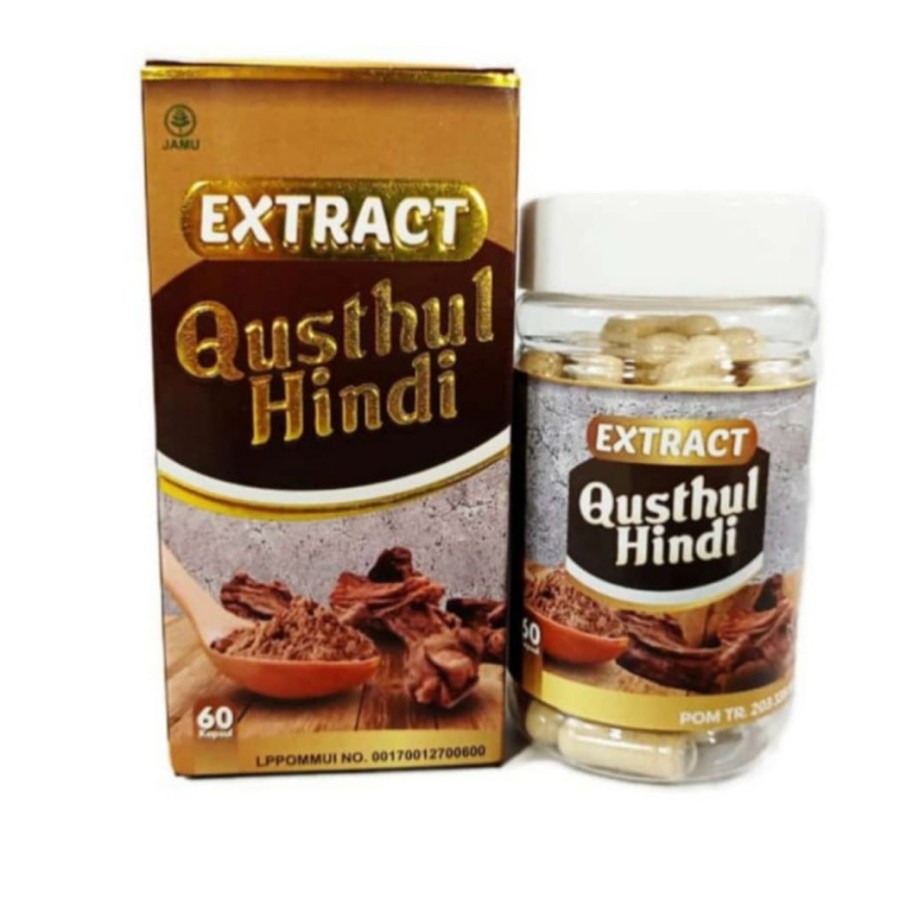 Kapsul Qusthul Hindi-Isi 60 Kapsul-Khusnul hindi Original