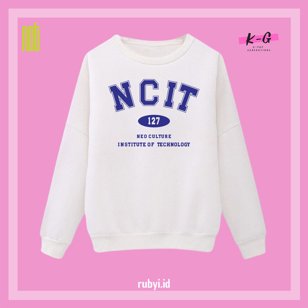 Jaket Sweater Hoodie NCIT NCT Doyoung KPOP