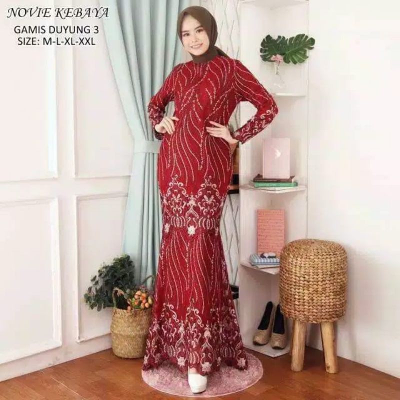 DUYUNG MANOHARA/BIDADARI (READY SIAP KIRIM)/RESS BRUKAT / DRESS BUSUI /DRESS PESATA /TERIMA SERAGAM