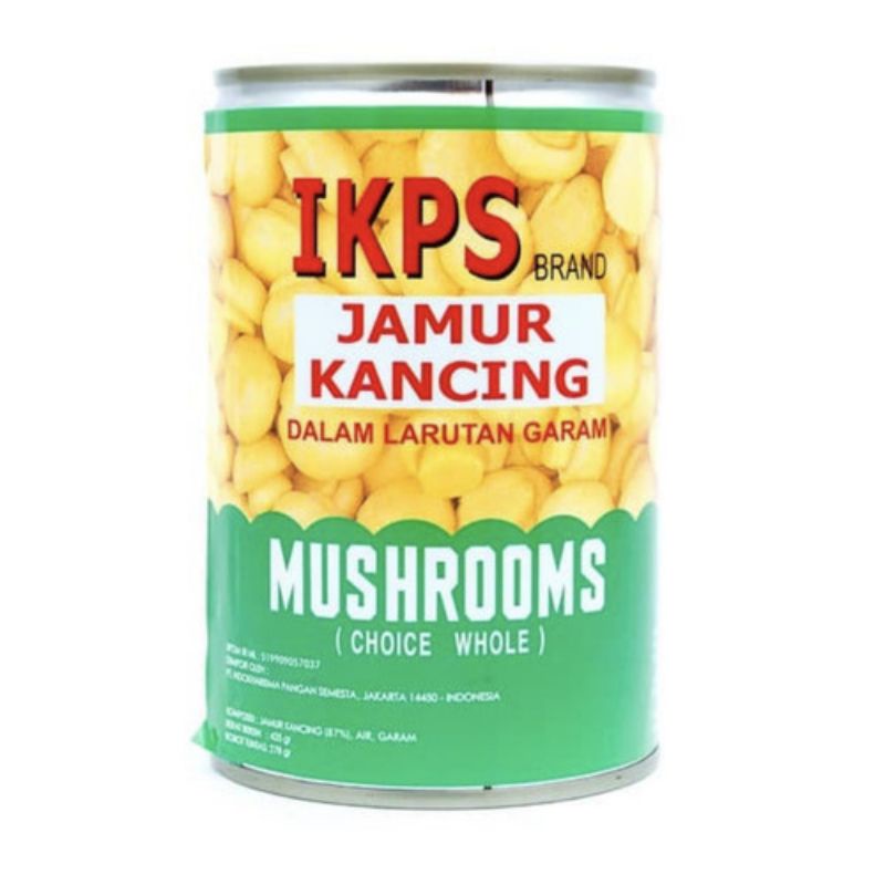 

IKPS jamur kancing utuh 450 gram