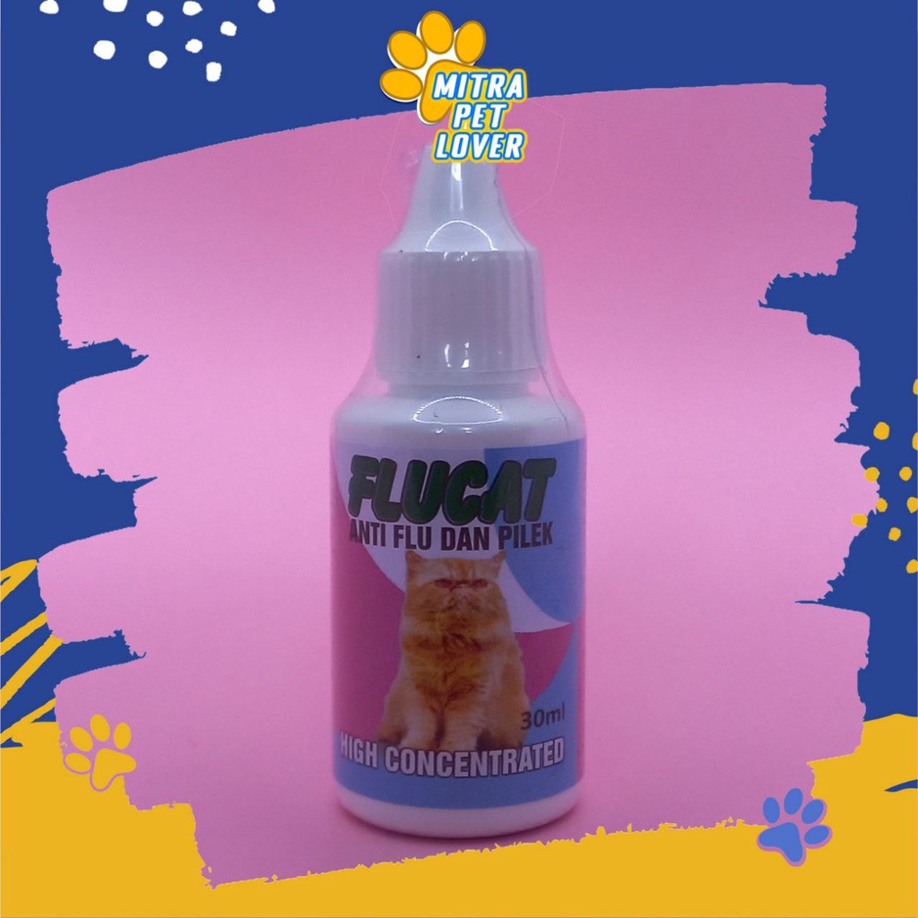 OBAT FLU KUCING - FLU CAT DROP 30 ML ORIGINAL - CEGAH PILEK INGUS RADANG HIDUNG MATA PADA KUCING KITTEN PUSSY FLUCAT AMAN SEHAT PET ANIMAL HEALTHCARE AND VETERINARY TAMASINDO OBAT KESEHATAN DAN VITAMIN TERNAK HEWAN BINATANG PELIHARAAN MITRAPETLOVER