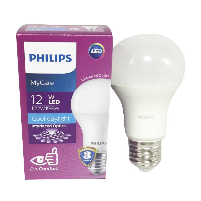 Lampu Philips MyCare LEDBulb 12W E27 6500K 230V Putih My Care