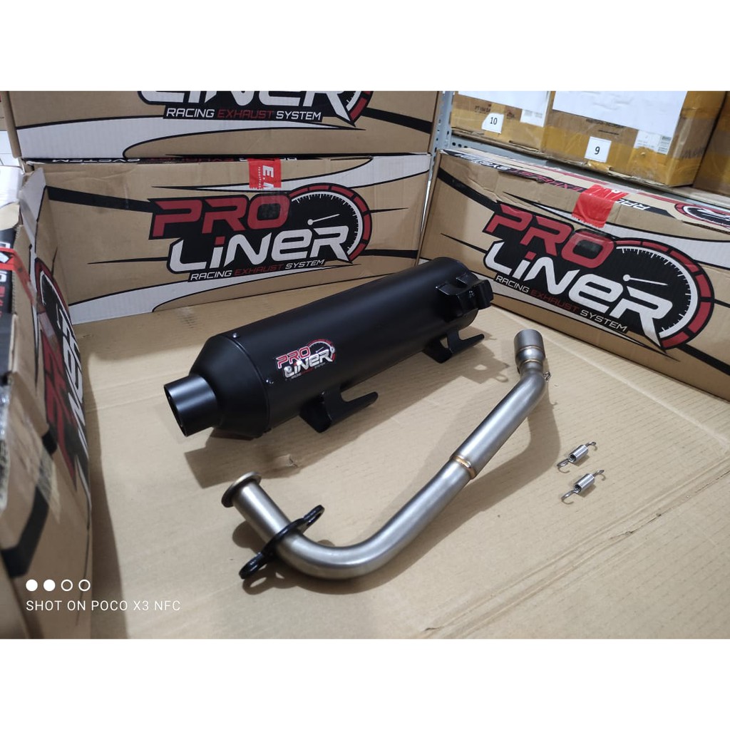 KNALPOT PROLINER STANDARD RACING PCX 150 LOKAL 2018 - 2020 TSUKIGI