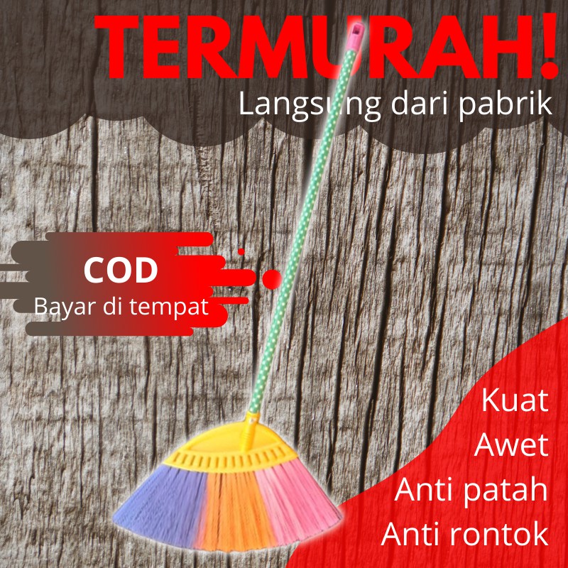SAPU LANTAI / SAPU LANTAI NILON / SAPU SENAR / SAPU LANTAI SENAR MURAH / SAPU LANTAI SENAR BAGUS