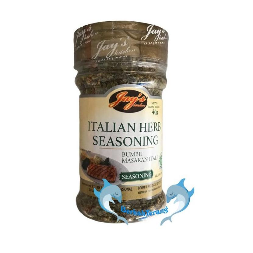 

Barang baru--JAY'S ITALIAN HERBS SEASONING / Bumbu Masakan Italia 40gr