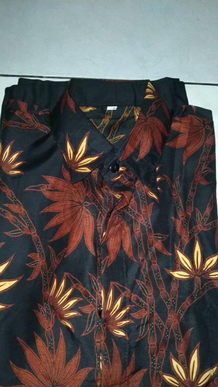 Kemeja Batik Pria Lengan Panjang M - Xxl Primis Halus Unggul Jaya