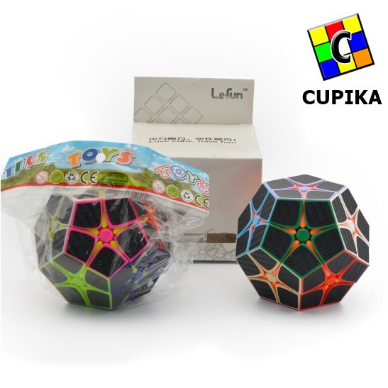 Rubik Megaminx QIYI Kibiminx 2x2 Carbon karbon 2x2x2 Qi Yi Kilominx