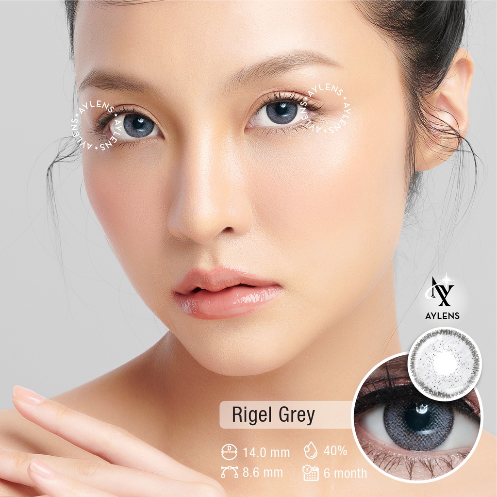 Softlens Korea Aylens - Rigel Series (Grey, Brown)